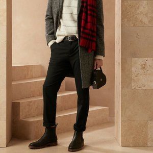 Banana Republic Slim WFH Pant size 35S Black